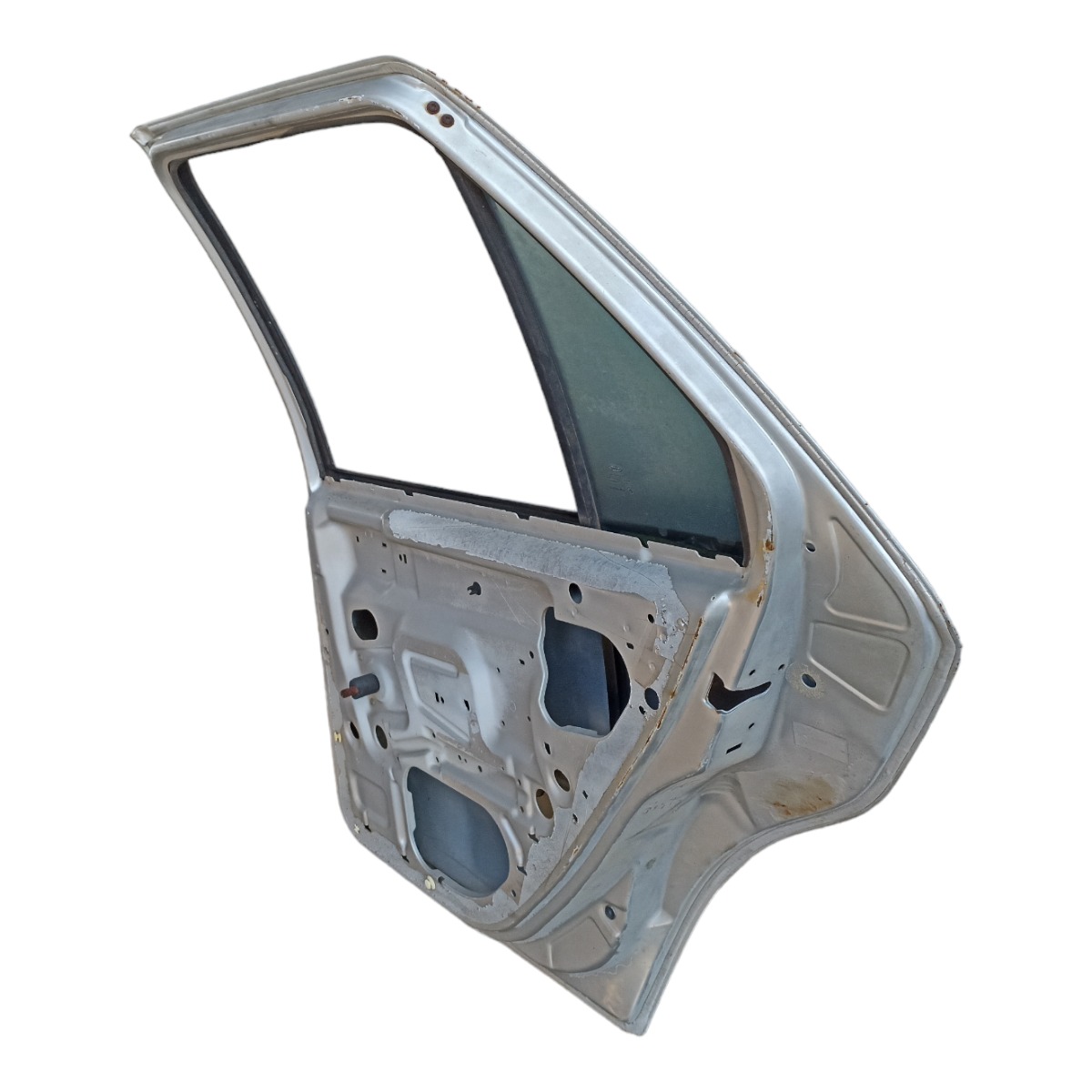 Porta Traseira Direta Ford Fiesta 1996 1997 1998 A 2016 Traseira Direito Prata 5