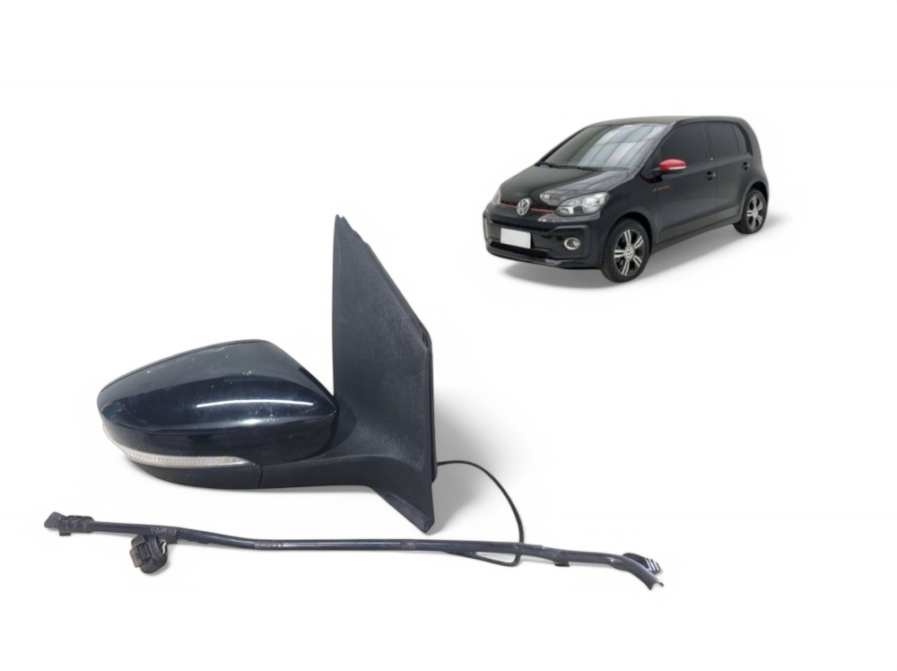 Retrovisor Direito Elétrico C Pisca Vw Up! 2015 A 2018