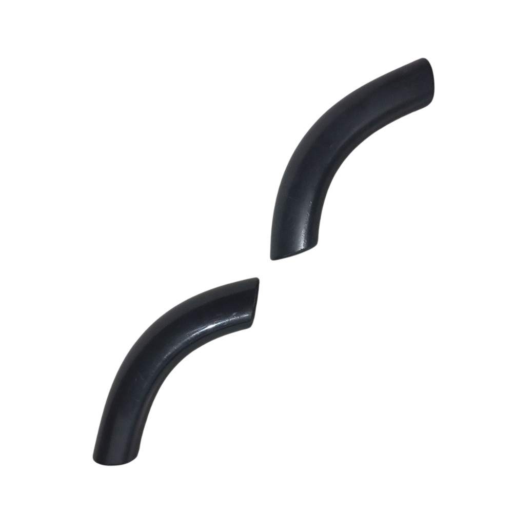 Par Moldura Puxador Forro Porta Citroen C3 2004 9638229477 Preto