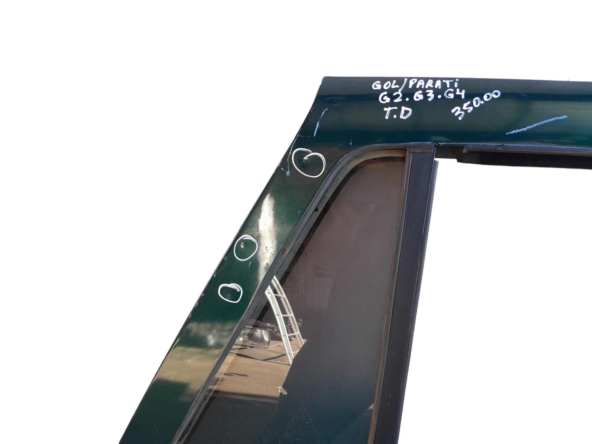 Porta Traseira Direita Volkswagen Parati G2 G3 G4  Traseira Direita Verde 2