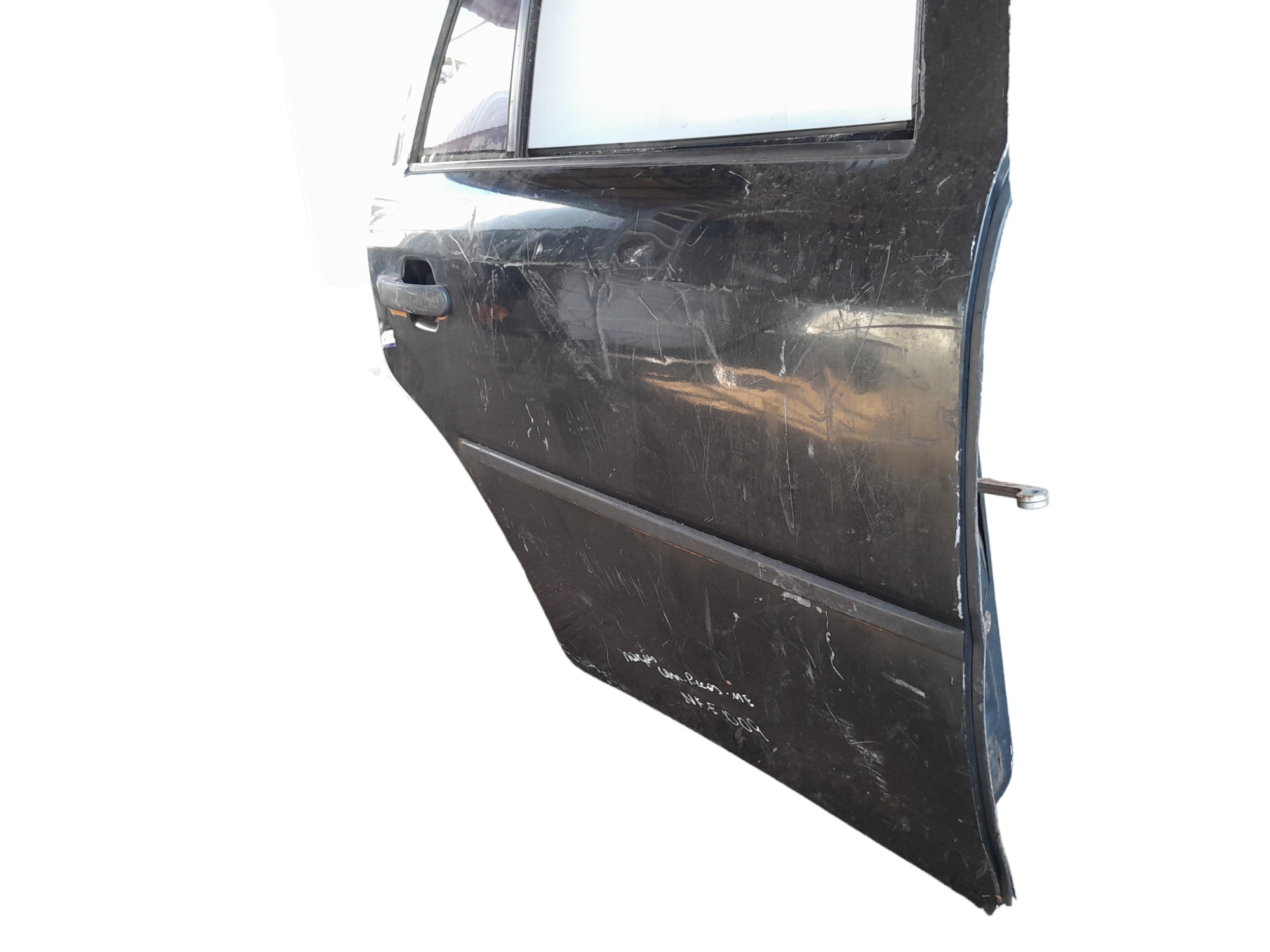 Porta Traseira Direita Volkswagen Gol Parati G2 G3 96/05 Traseira Direito Preto 2