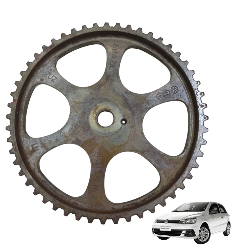 Polia Comando Válvula Escape Gol Sav Voy 1.6 G6 G7 2013/2018