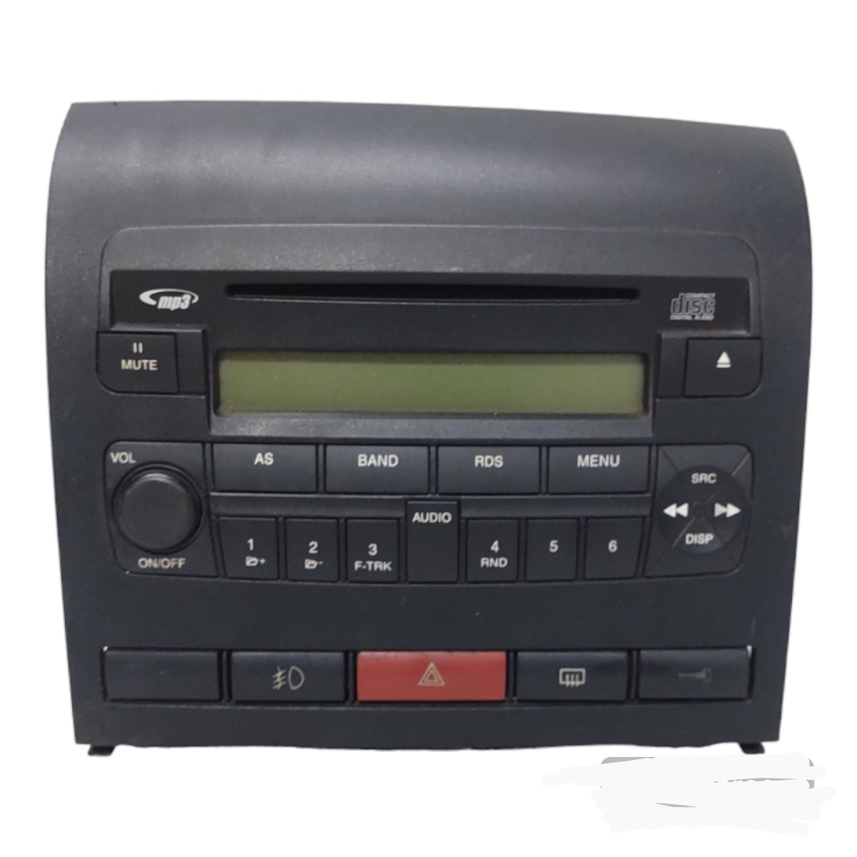 Rádio C Pisca Alerta Fiat Idea 2010 Original Vp70ff18c939aga