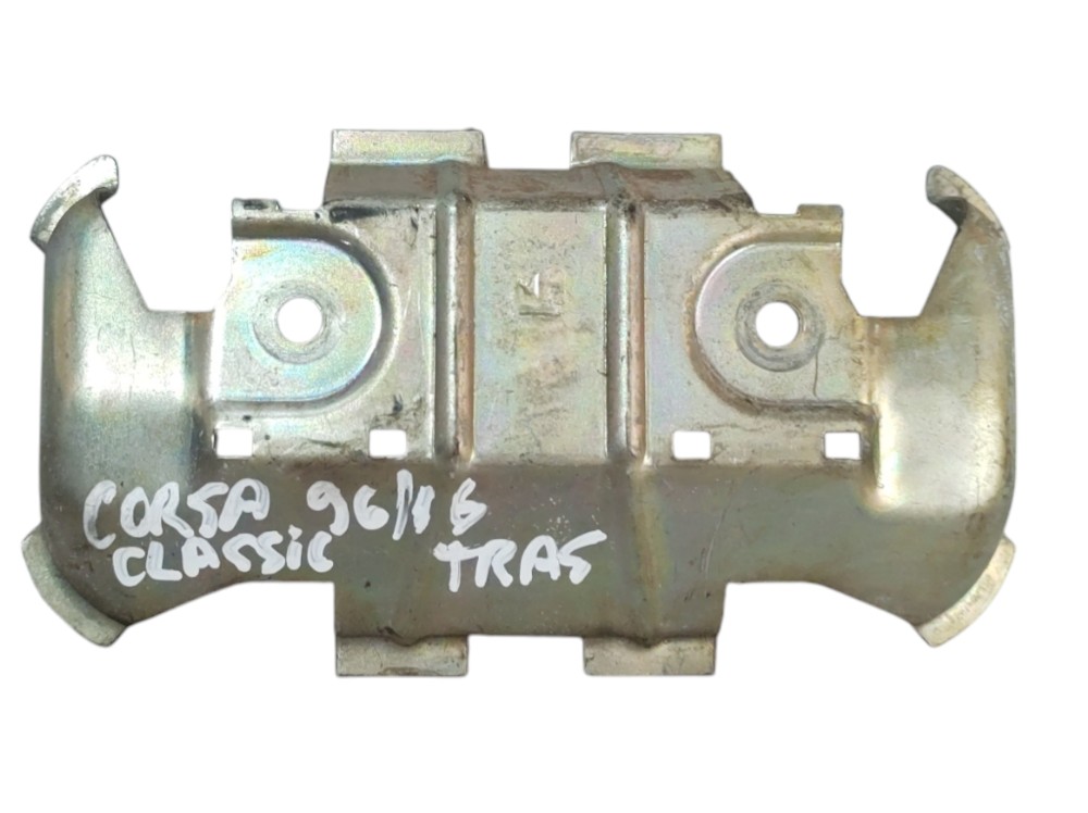 Suporte Maçaneta Externa Traseira Direita Corsa 1994 A 2010 Prata Traseira 7