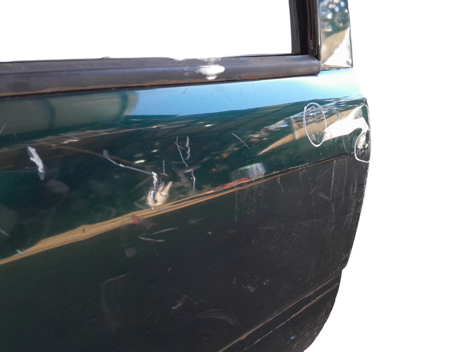 Porta Traseira Direita Volkswagen Parati G2 G3 G4  Traseira Direita Verde 5