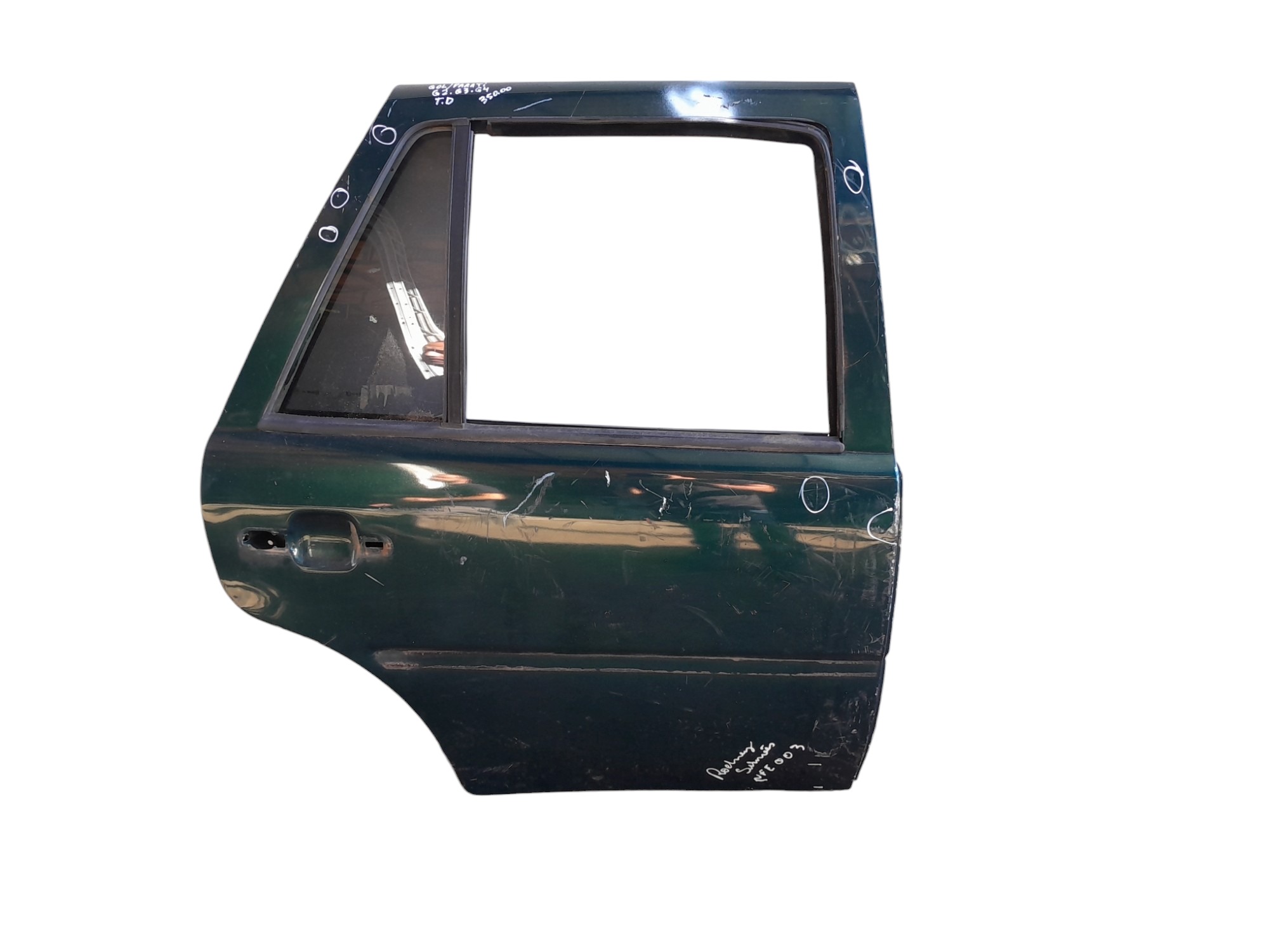 Porta Traseira Direita Volkswagen Parati G2 G3 G4  Traseira Direita Verde