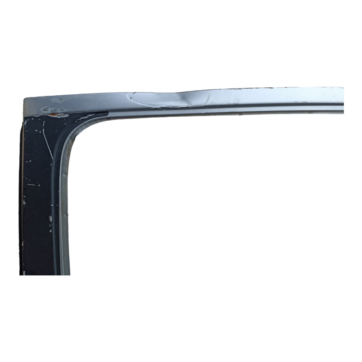 Porta Traseira Esquerda Ford Fiesta 2004 A 2012 Com Avarias Traseira Esquerda Prata 6