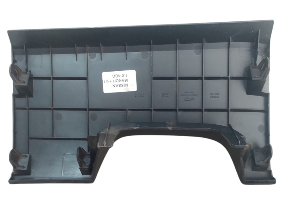 Acabamento Painel Inferior Nissan March 2011 A 15 689621hk0a Preto 7