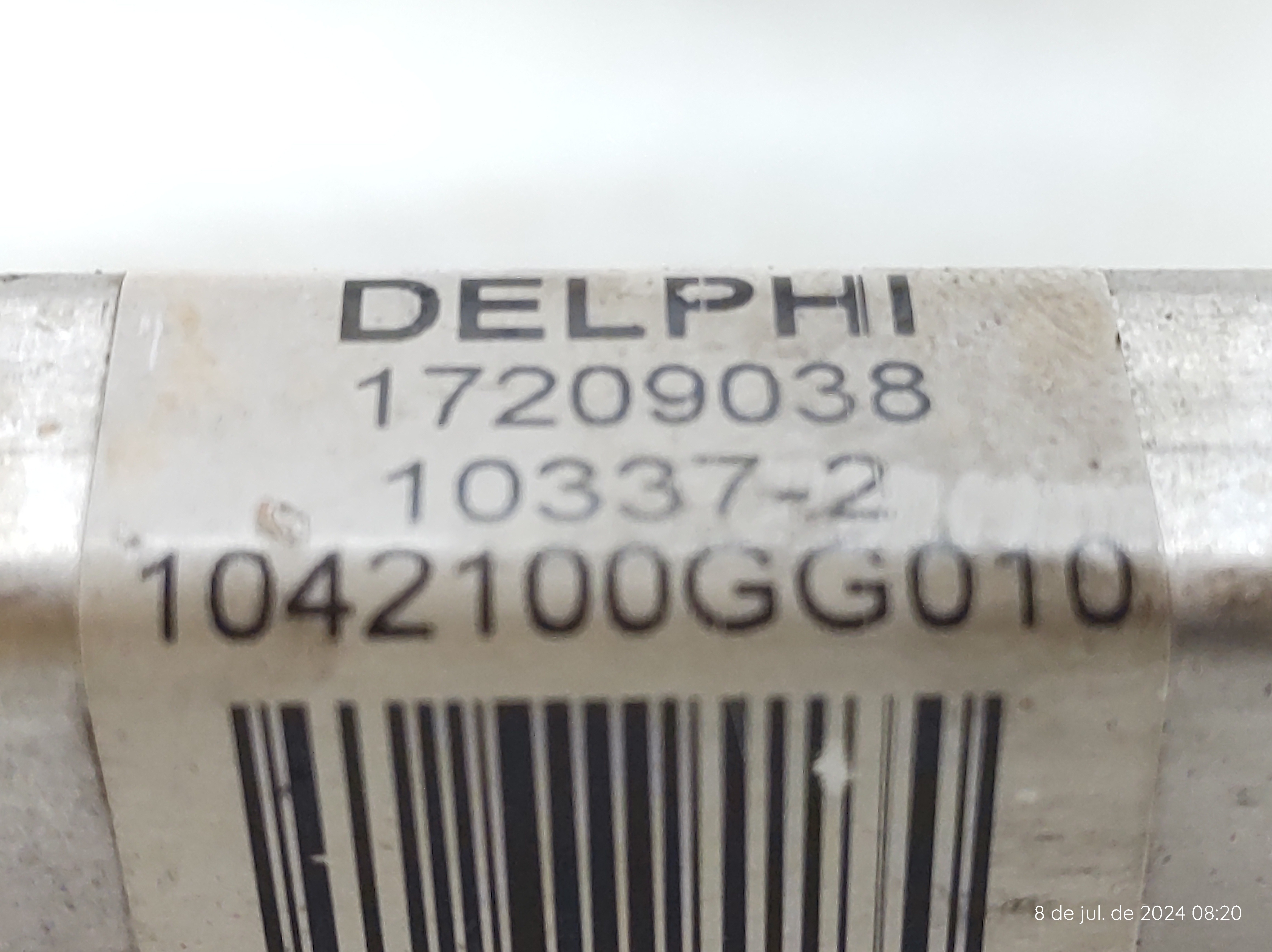 Flauta Combustível Jac J3 1.4 10 A 15 1042100gg010 6