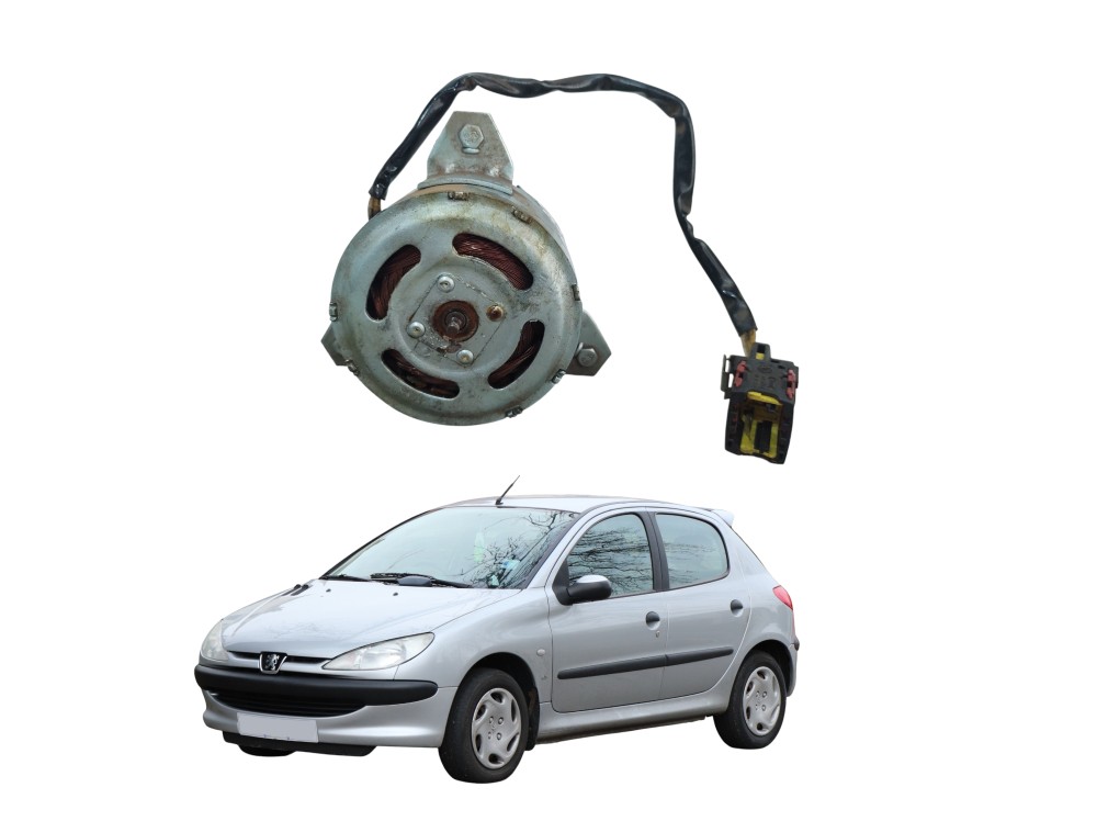 Motor Ventoinha Peugeot 206 207 Com Ar Condicionado 1