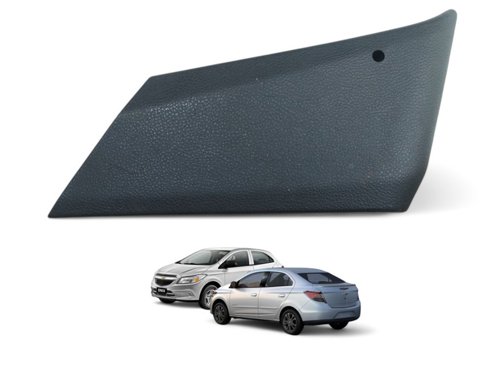 Acabamento Banco Esquerdo  Onix Prisma 2013 A 2019 94761232 Preto