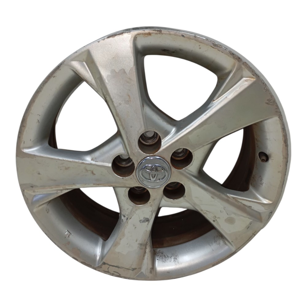 Roda Aro 16 5 Furos Corolla 2009 2010 2011 2012 2013 2014 Prata
