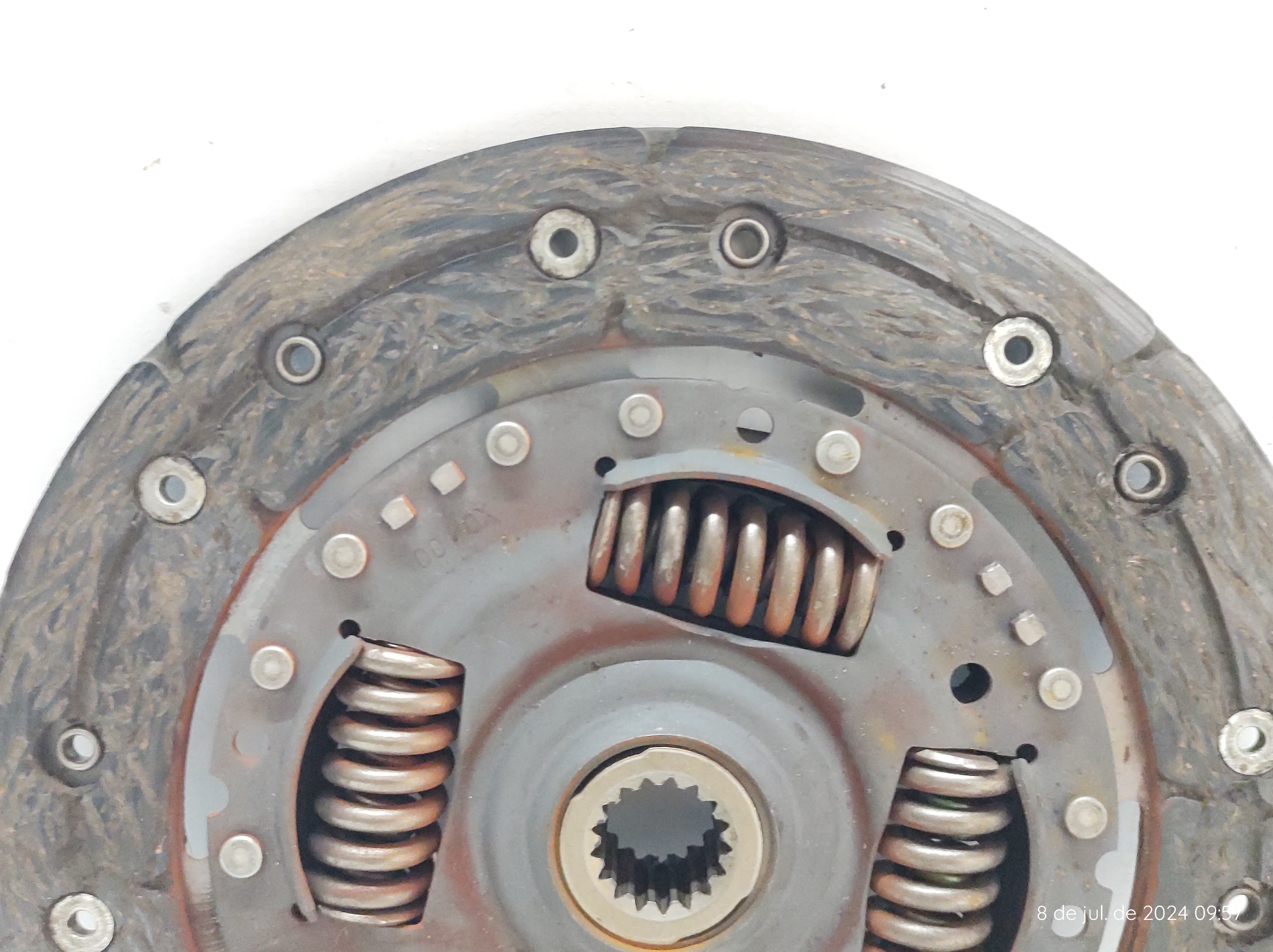 Disco E Platô Embreagem Ford Ka 1.0 Basico 08 A 13 320036110 Prata 2