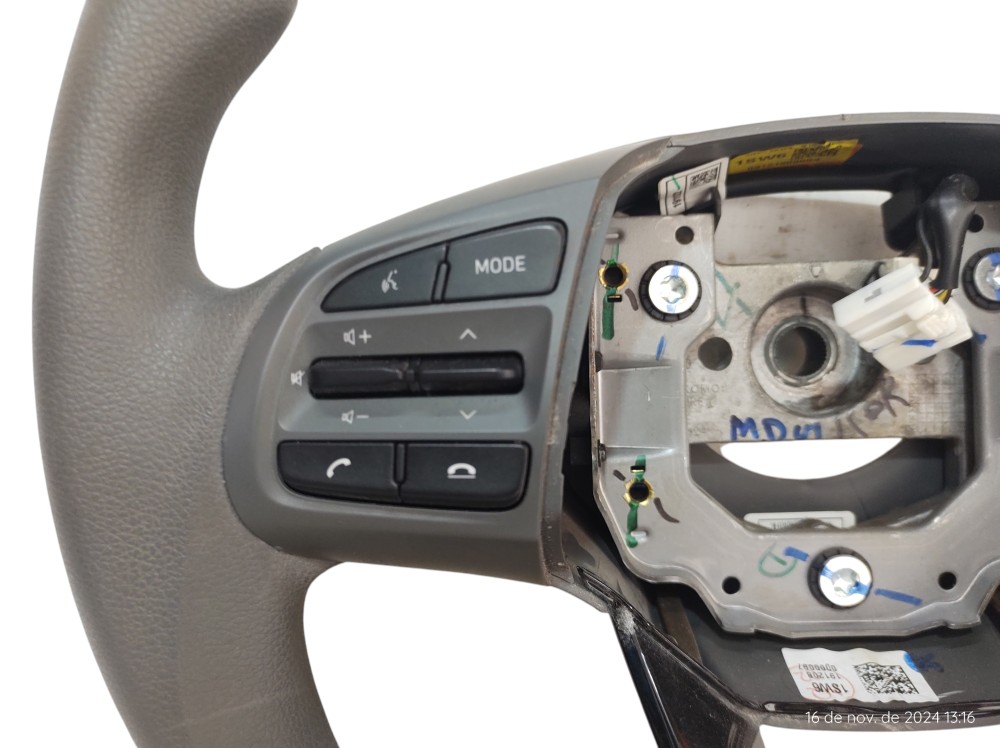 Volante Com Comandos Hb20 2019 A 2022 56100r1010 Preto 6