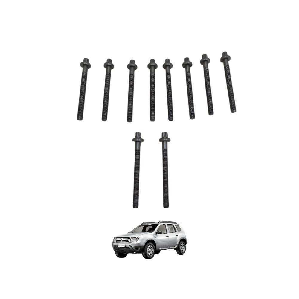 Kit Parafuso Cabeçote Duster 2.0 16v 2012 2013 2014 A 2019