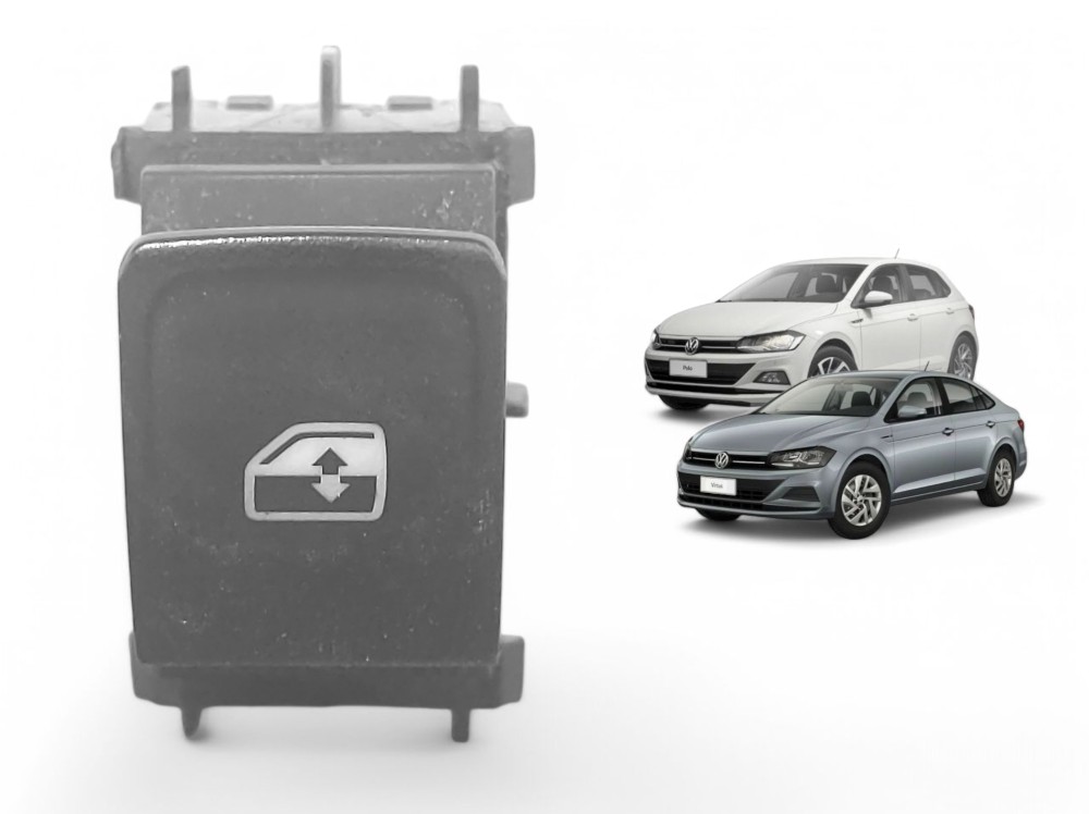 Botão Vidro Elétrico Dianteiro Direito Polo Virtus 2017 A 22