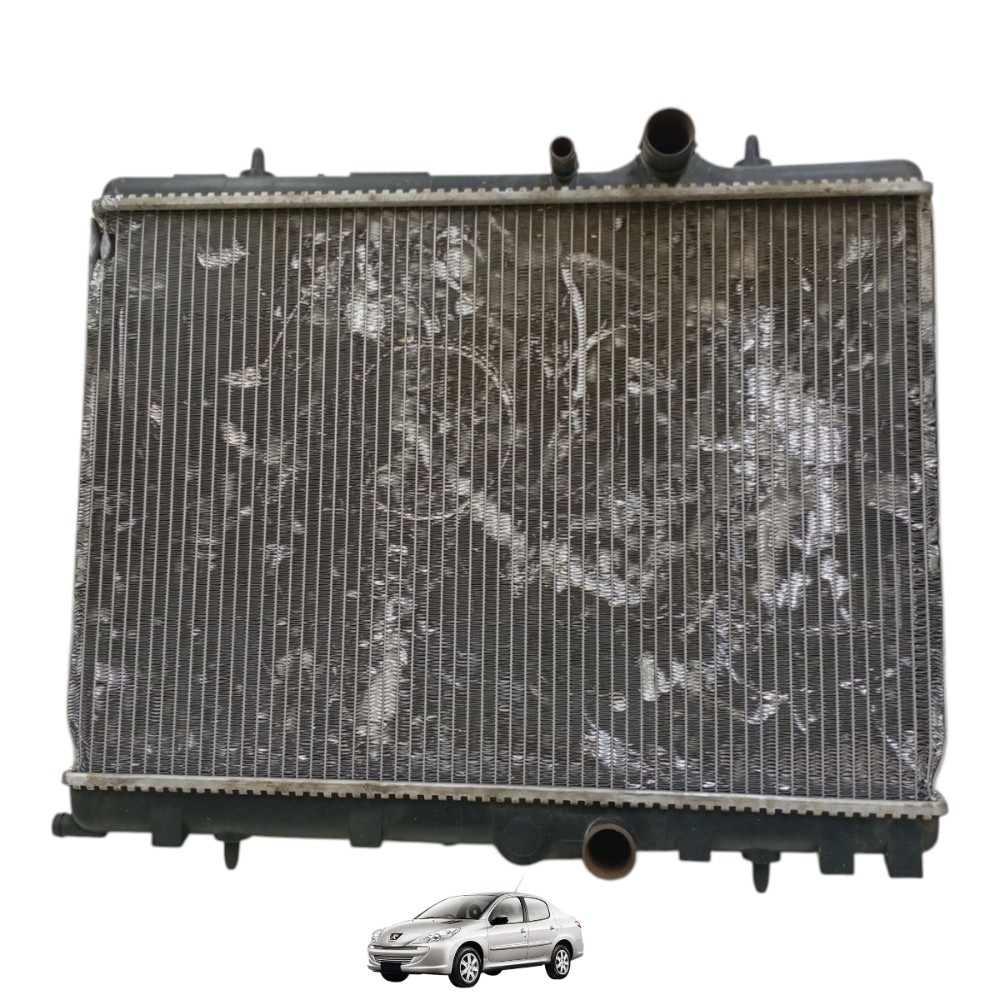 Radiador Água Peugeot 207 1.6 Automático 2008 A 2014 Com Ar 3