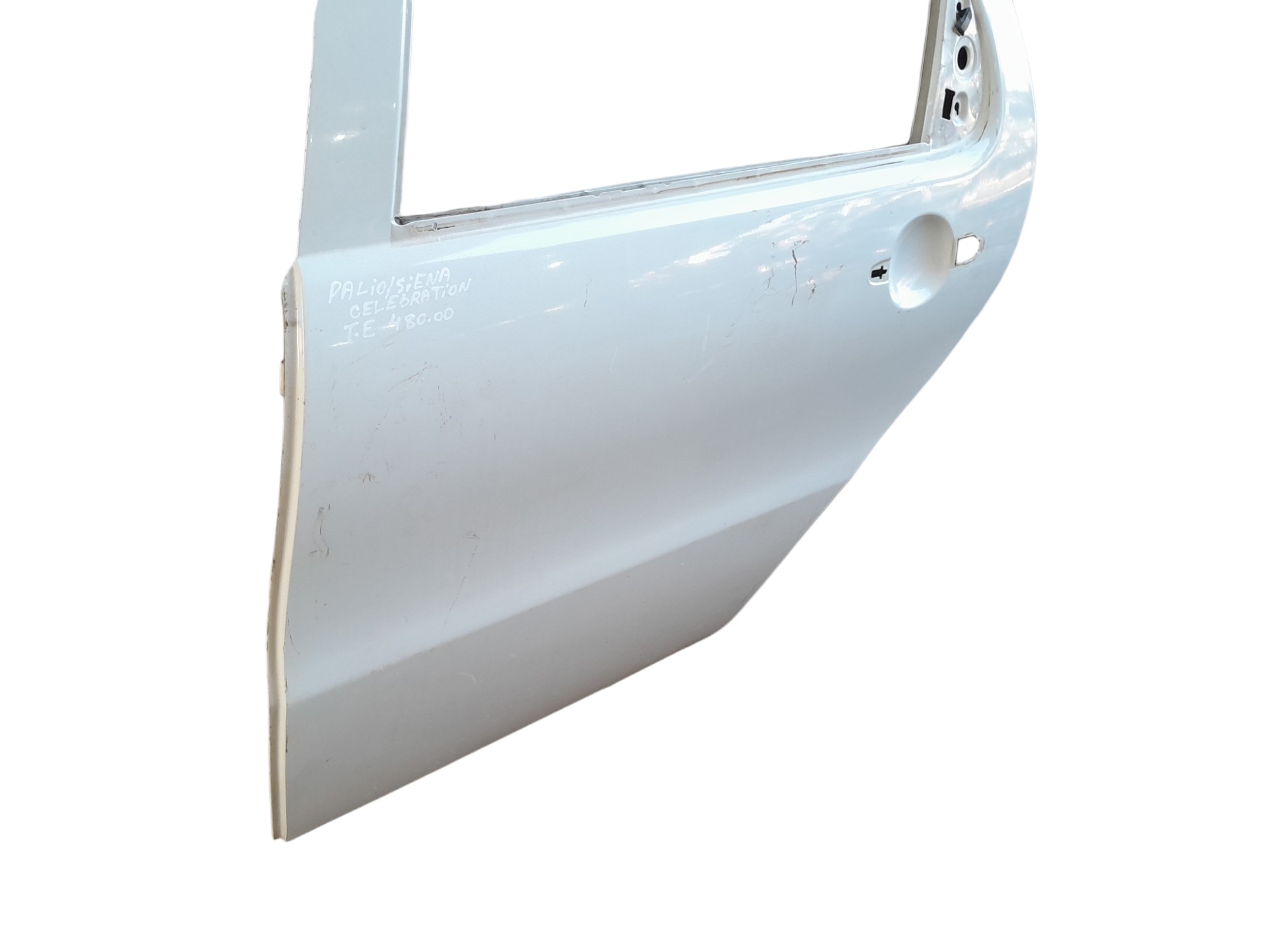 Porta Traseira Esquerda Fiat Siena Palio Celebration  Traseira Esquerdo Branco 2