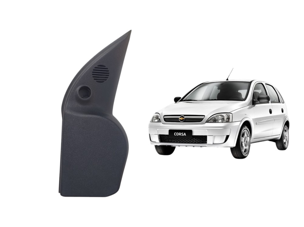 Moldura Interna Retrovisor Corsa Montana Maxx Direito 2003 A 2010 1
