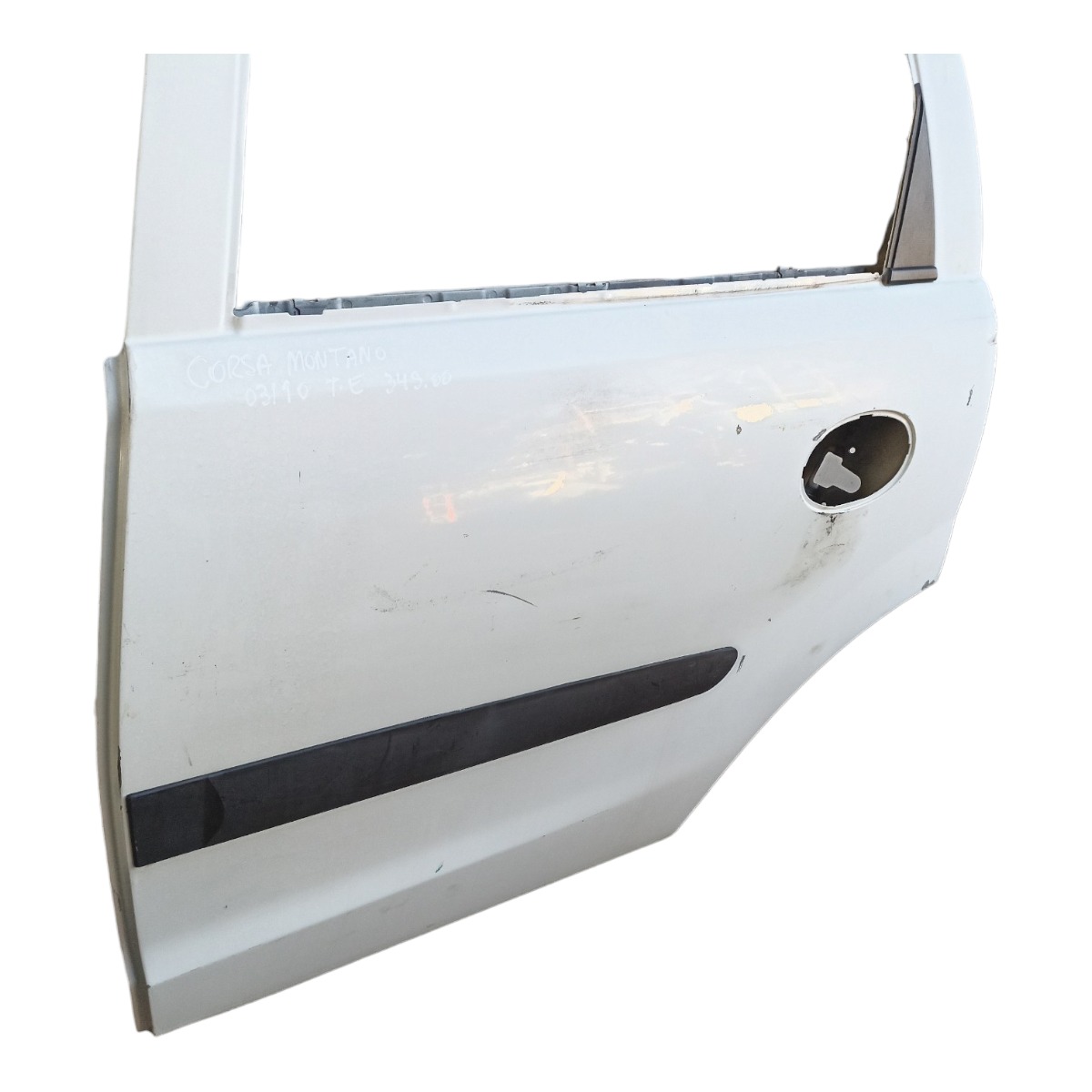 Porta Traseira Esquerda Chevrolet Corsa Montana 03/2010 Traseira Esquerda Branco 2