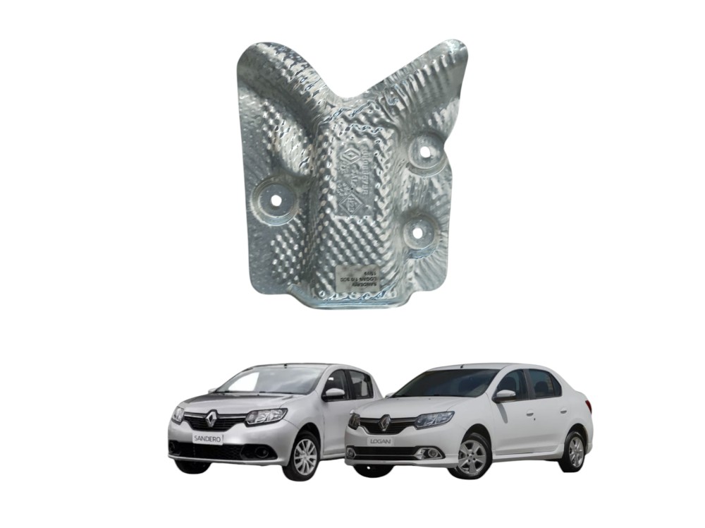 Defletor Protetor Calor Escape Sandero Logan 3cc 15/19 Origi