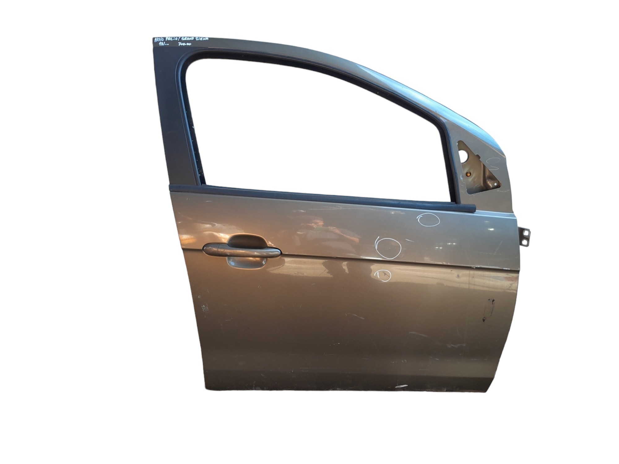 Porta Dianteira Direita Fiat Novo Palio Grand Siena 2013… Dianteira Direito Marrom 1