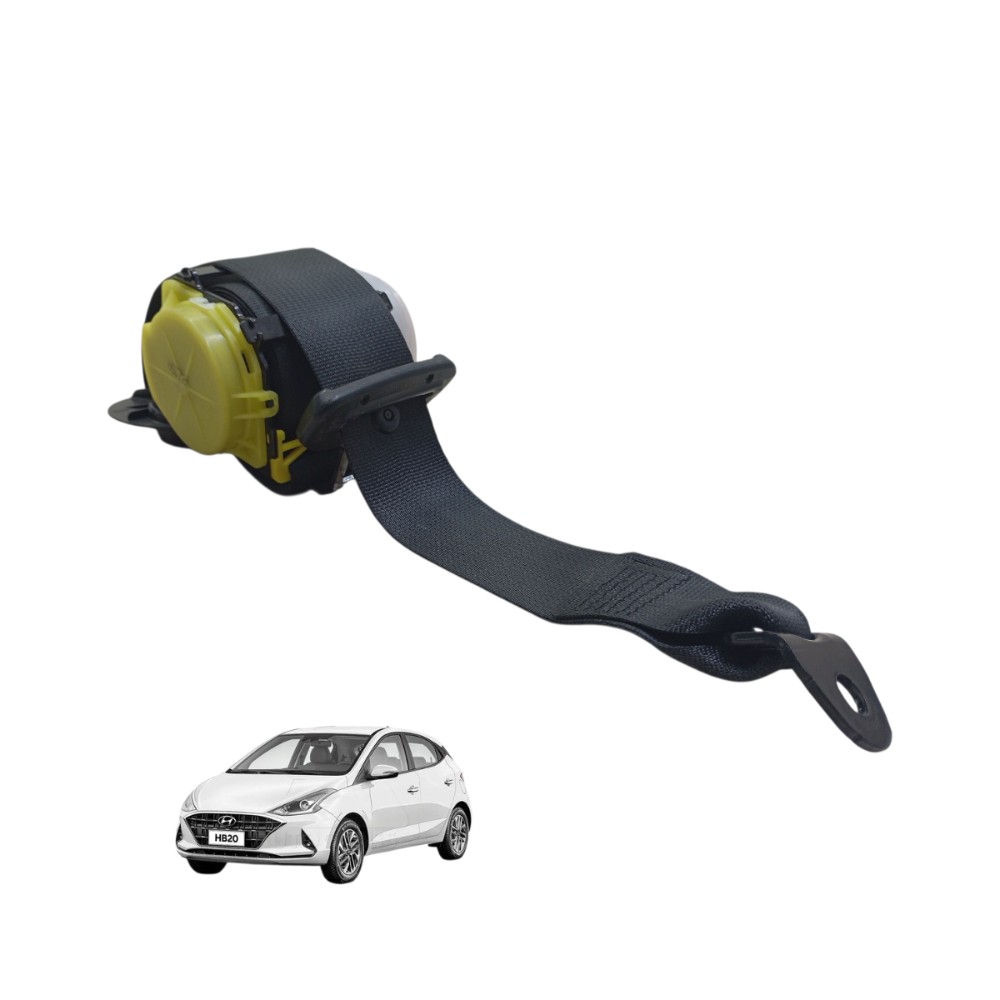 Cinto Catraca Tras Esquerdo Hyundai Hb20 Hatch 2020 A 2022