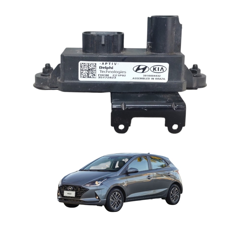Módulo Rele Ventoinha Radiador Hb20 1.0 3cc Asp 2019 A 2022 1
