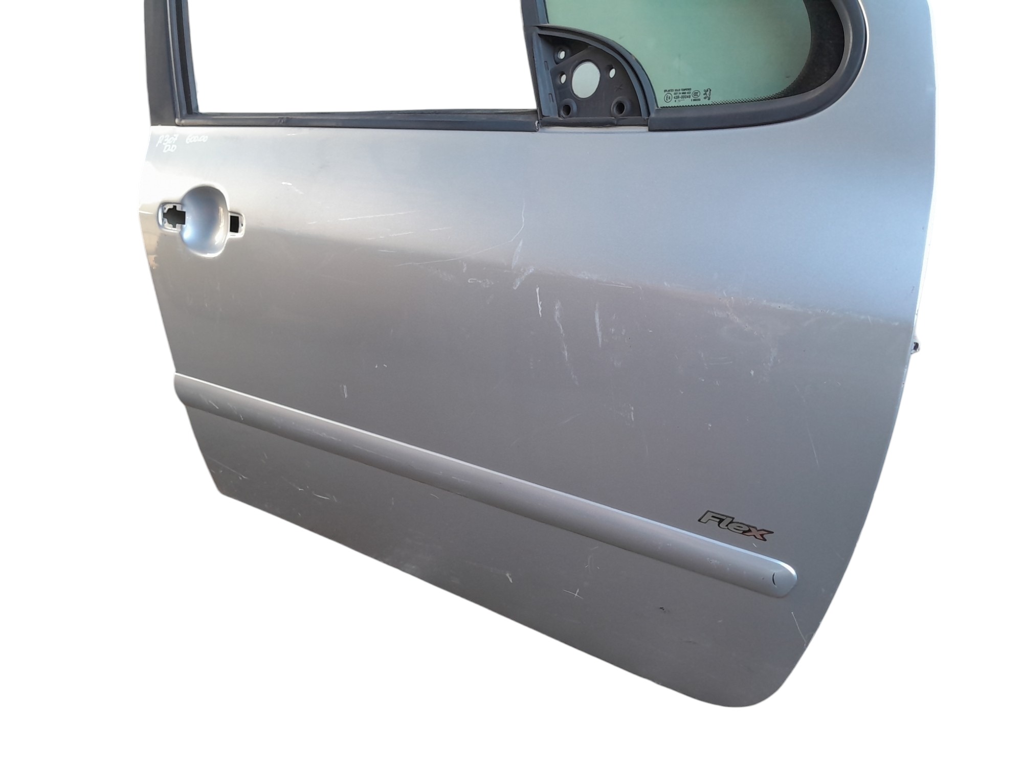 Porta Dianteira Direita Peugeot 307 Bom Estado Original  Dianteira Direito Prata 3
