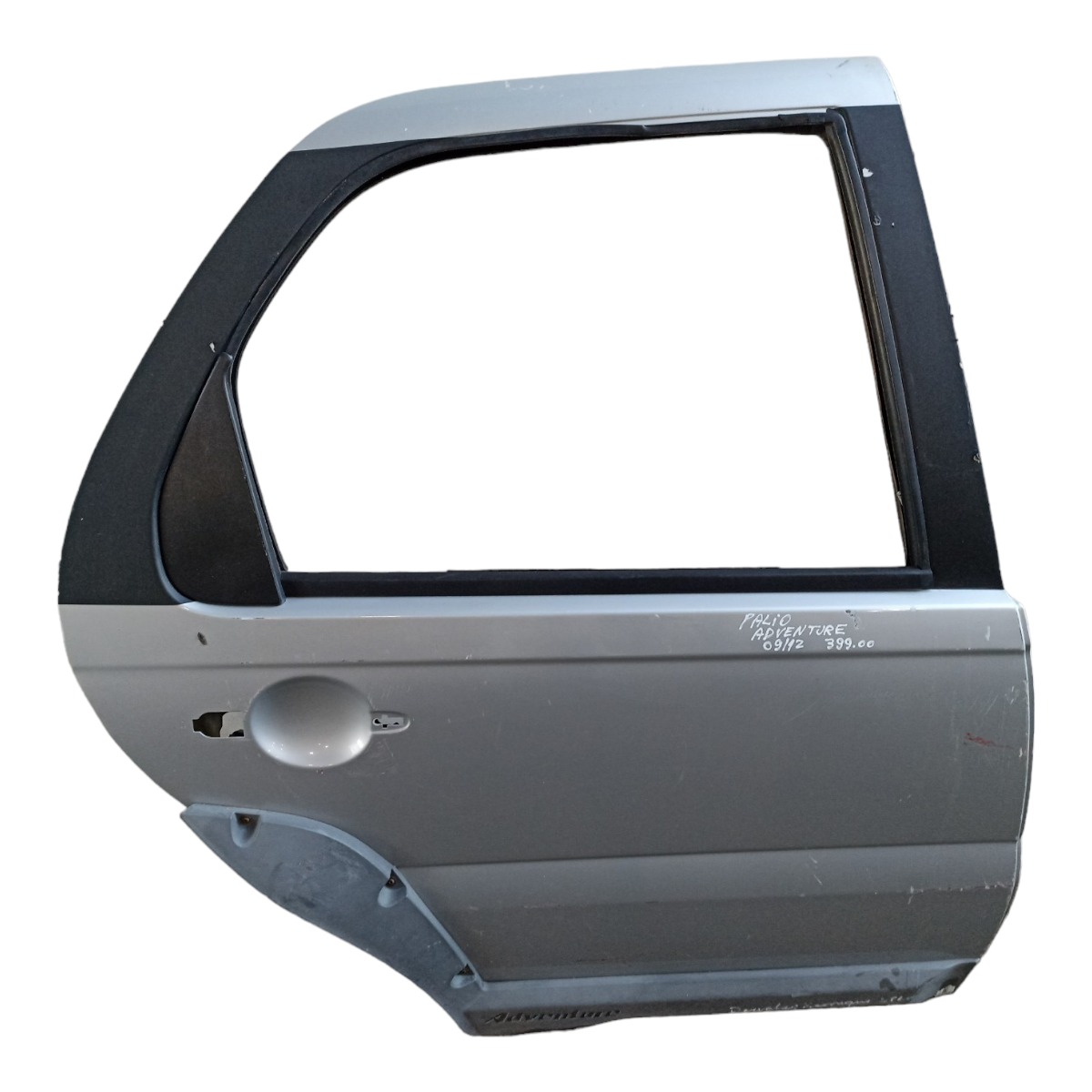 Porta Traseira Direita Fiat Plaio Adventure 2009 A 2012 Traseira Direito Prata 1