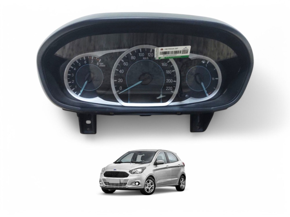 Painel Velocímetro Ka 1.5 4cc 2013 A 2015 H3b510849ab Preto