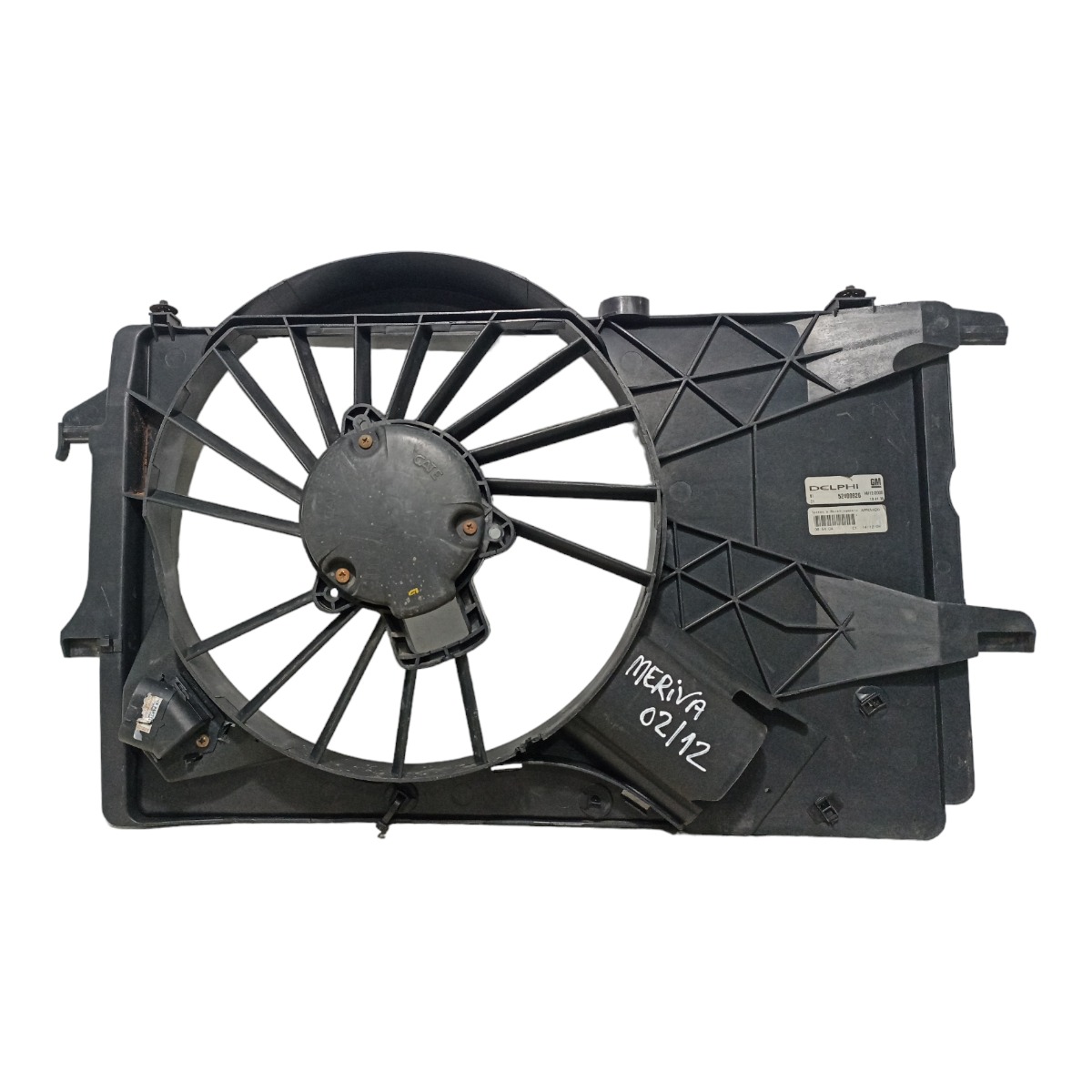 Defletor Ventoinha Gm Meriva 2002 03 04 A 2012 Original 1