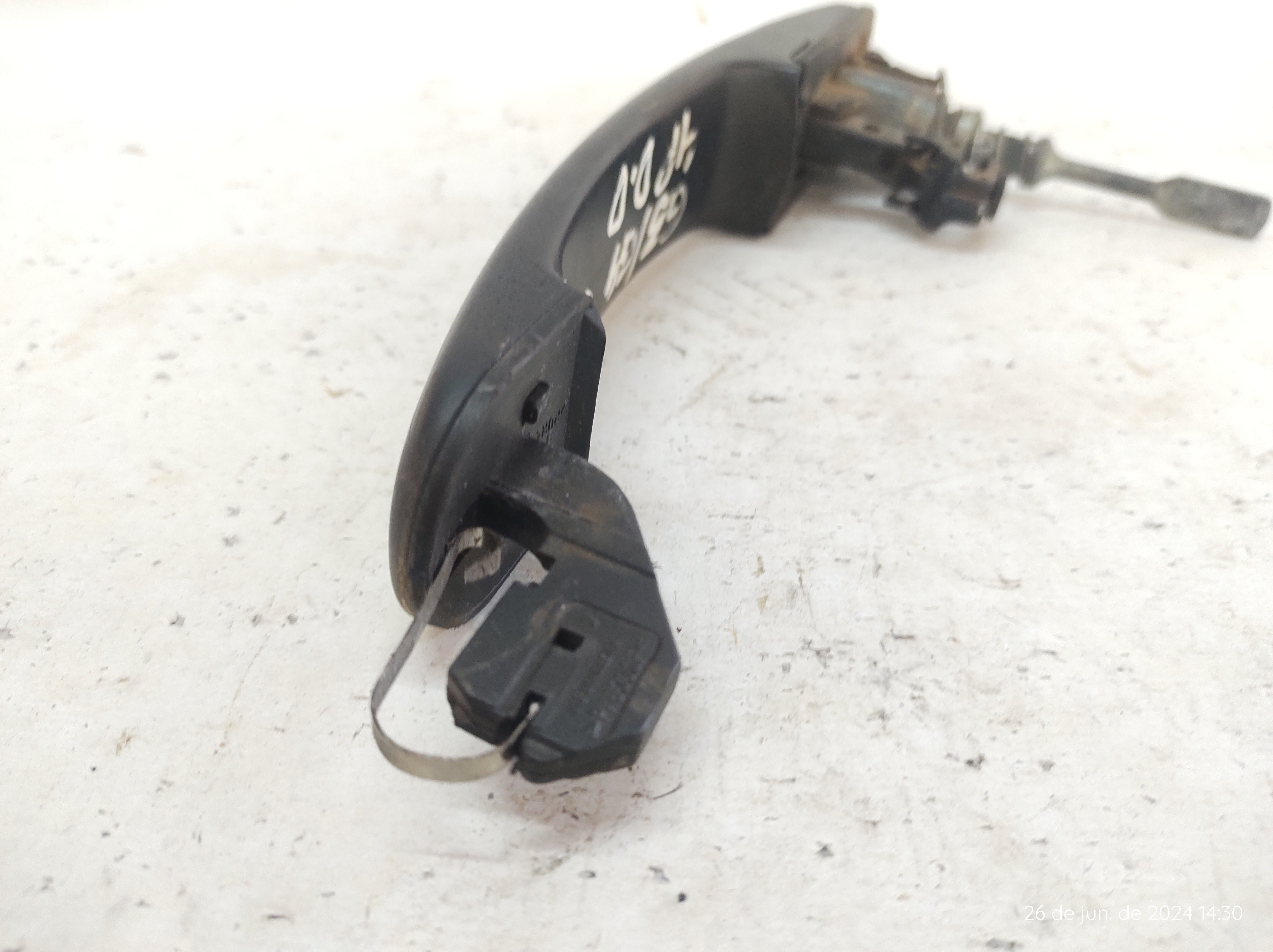 Maçaneta Ext Dianteira Direita S Chave Gol 00 A 09 G3 G4  Preto Dianteira 5