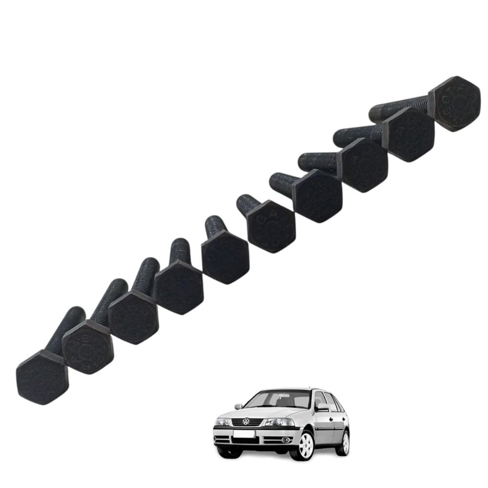 Kit Parafuso Mancal Motor Gol Par Sav 1.0 16v G2 G3 95/05