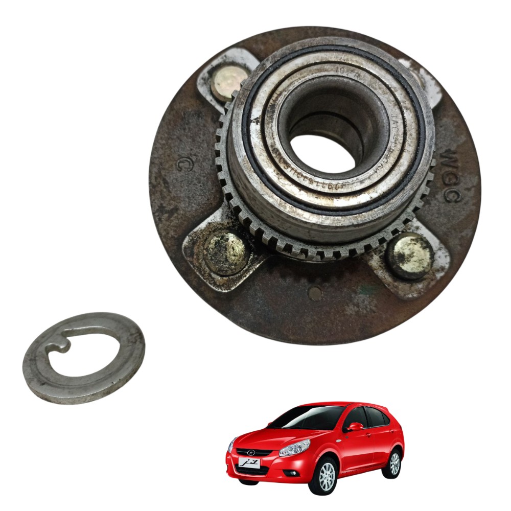 Cubo Roda Jac J3 1.4 Traseiro 2010 2011 2012 2013 Com Abs