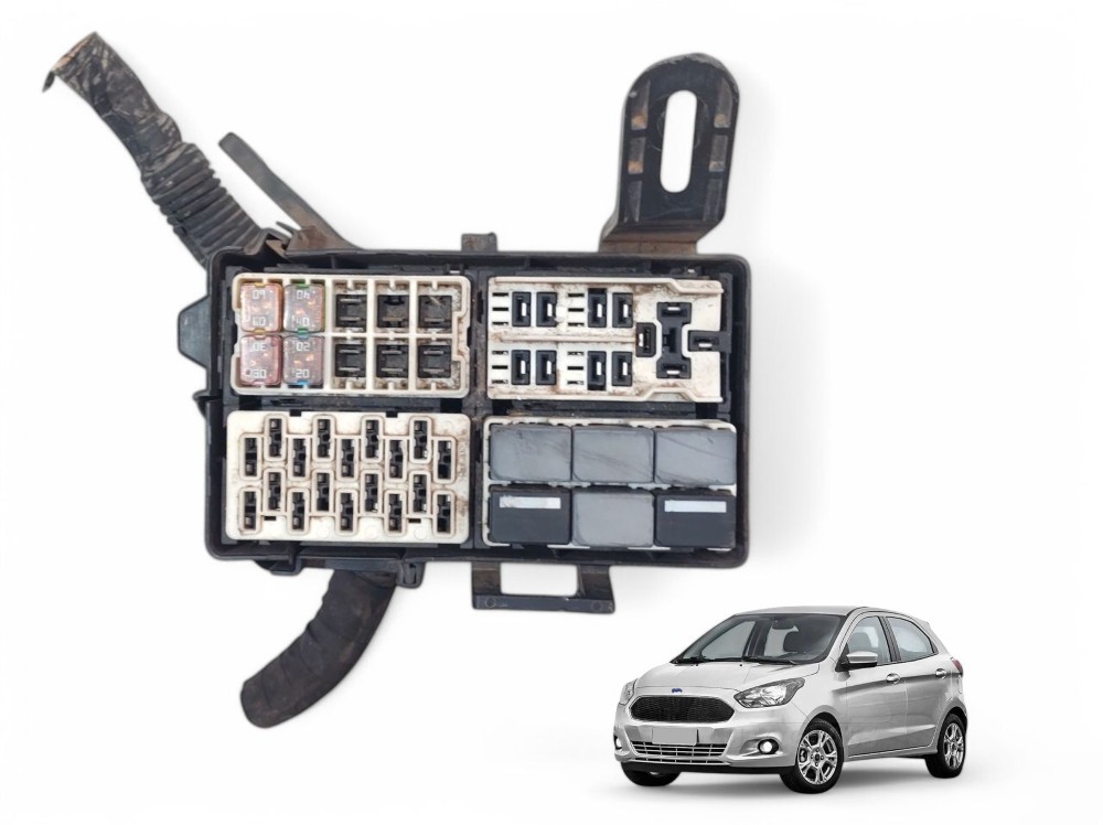 Caixa Fusíveis Ford Ka 1.5 Manual 4cc 2015 A 2019 E3b512a581 1