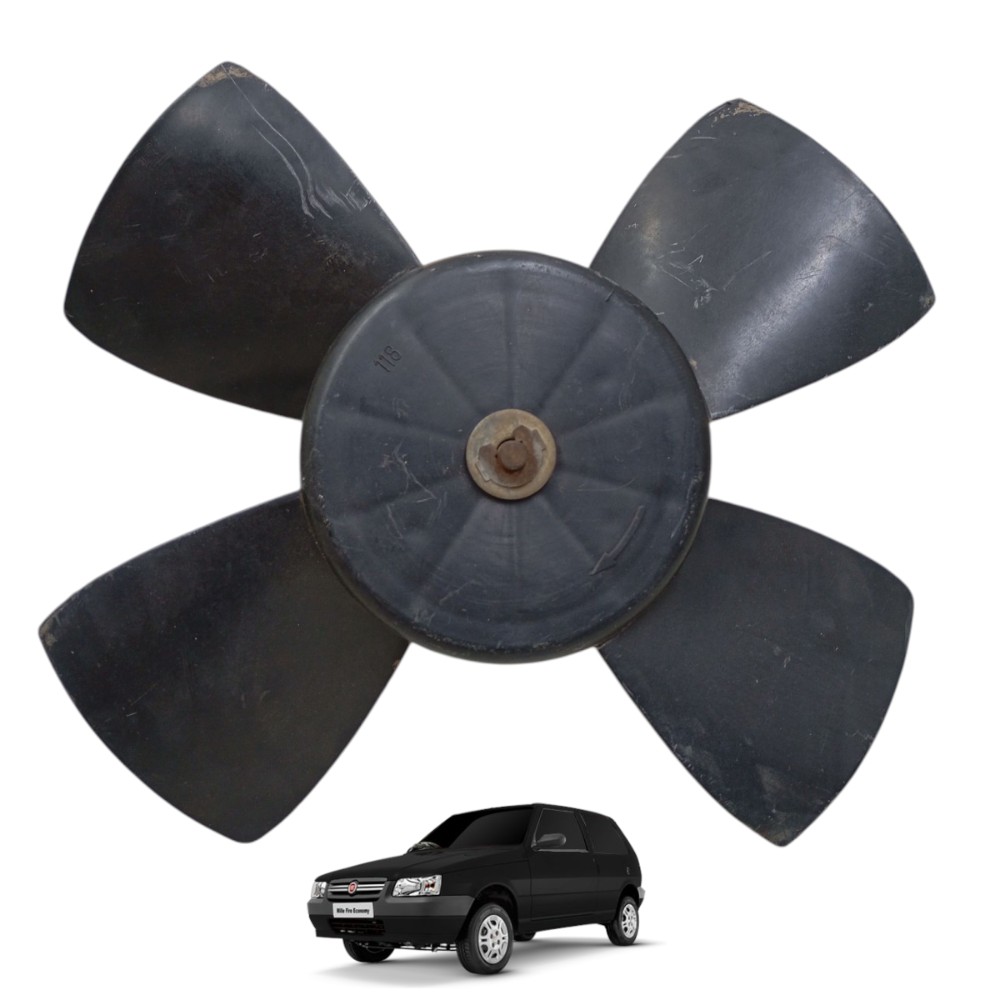 Ventoinha Radiador Uno 1.0 Fiasa 1986 1987 1988 1989 A 2001
