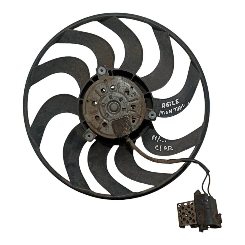 Ventoinha Radiador Gm Agile 2011.. Com Ar Condicionado 3