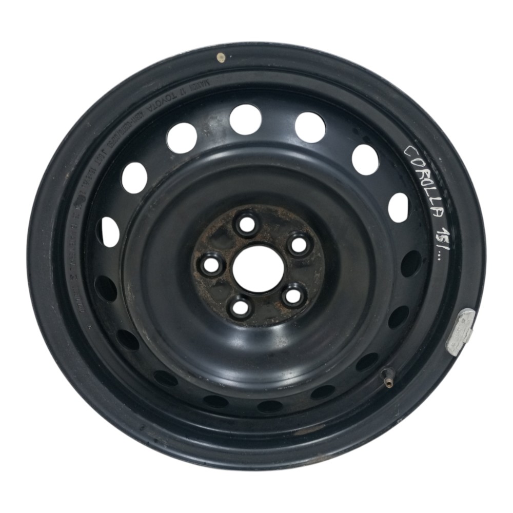 Roda Ferro Aro 16 5 Furos Corolla Amassada