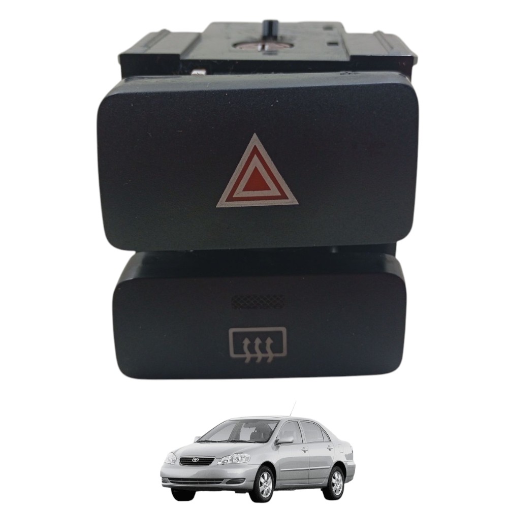 Botão Pisca Alerta Desembaçador Corolla 2003 2004 A 2008