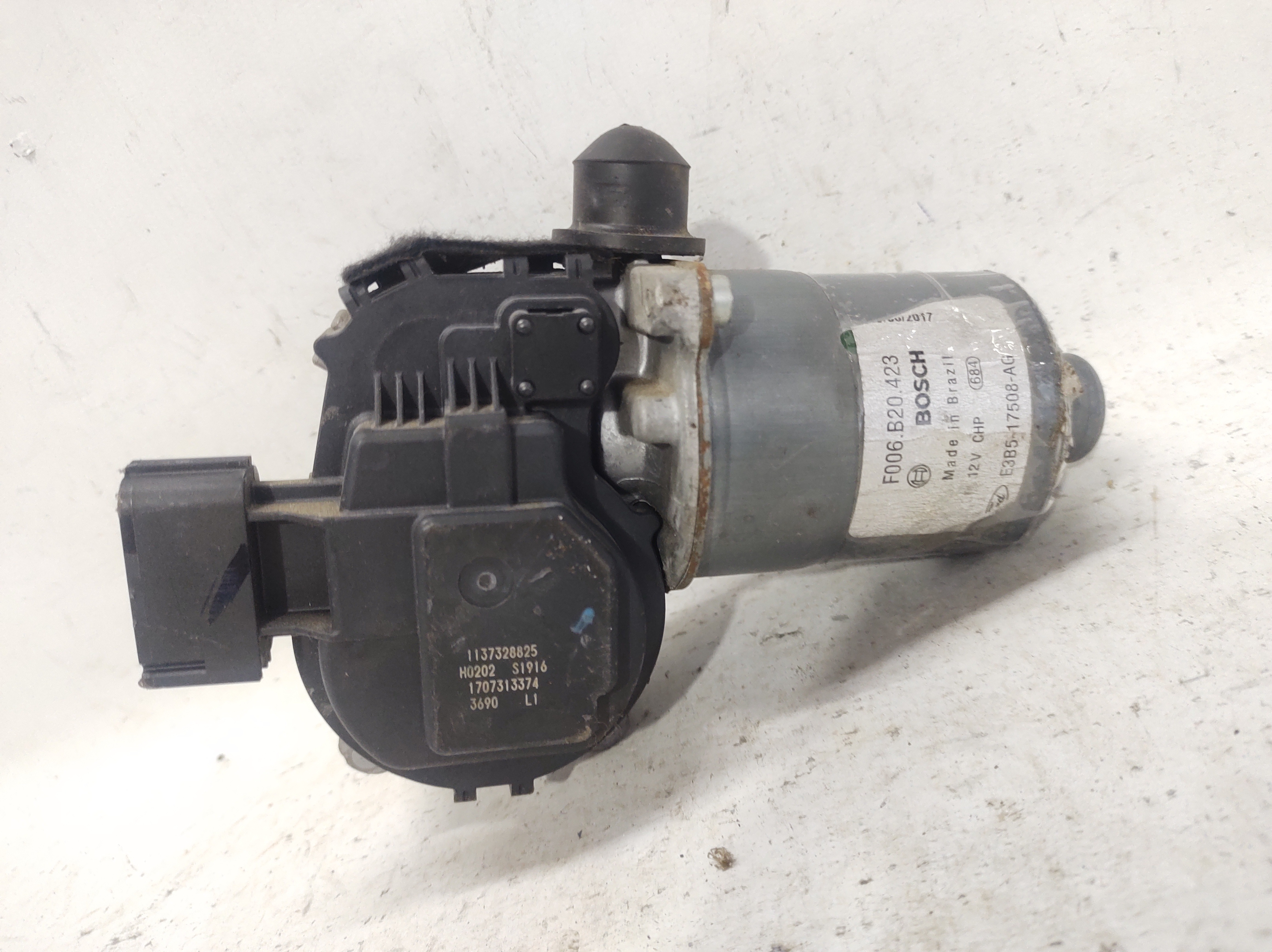 Motor Limpador Parabrisa Bosch Ka 1.0 3cc 14 A19 E3b517508aa 3