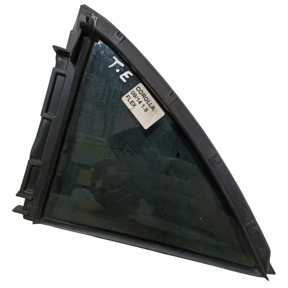 Vidro Fixo Porta Traseira Esquerda Corolla 2009 2010 A 2014 1