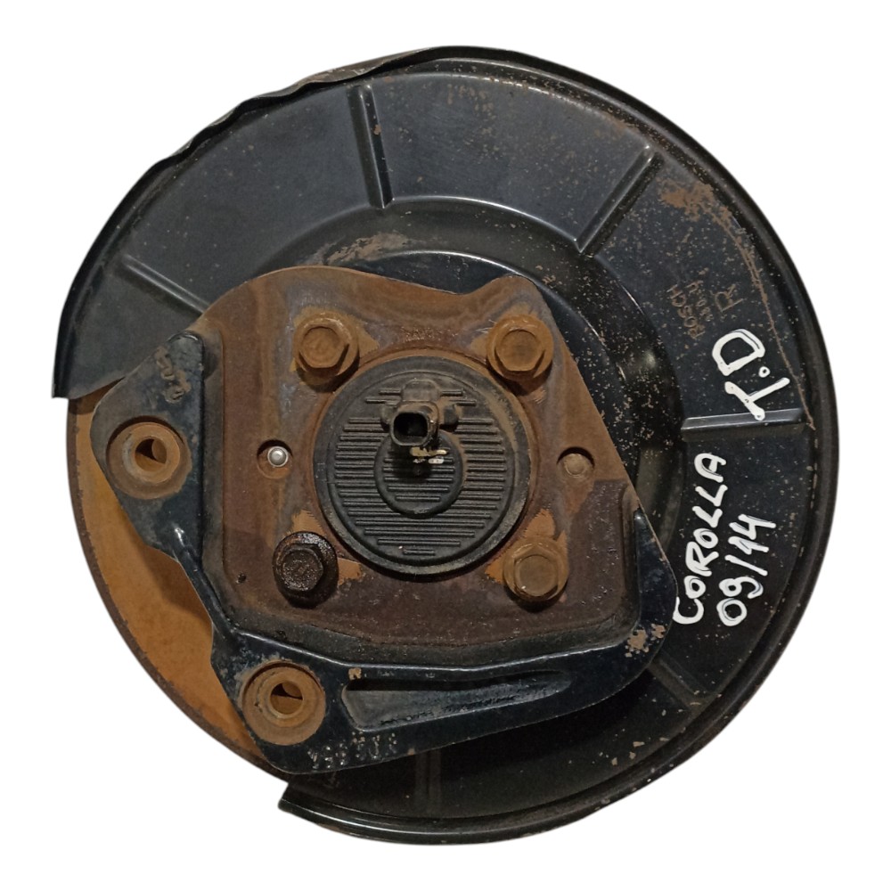 Cubo De Roda Traseiro Direito Corolla 2009 A 2014 1