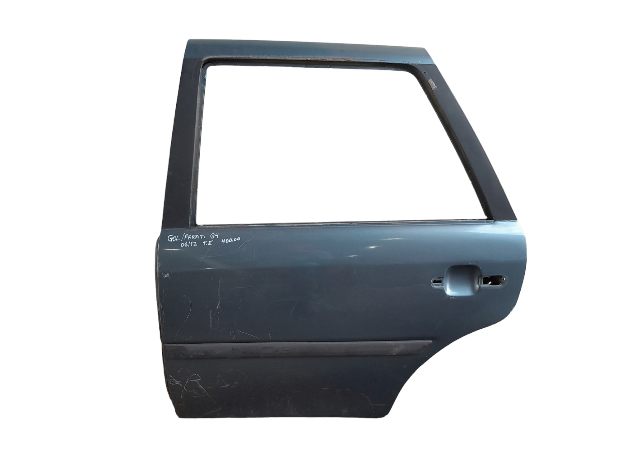 Porta Traseira Esquerda Volkswagen Gol Parati G4 06/12 Traseira Esquerda Azul 1