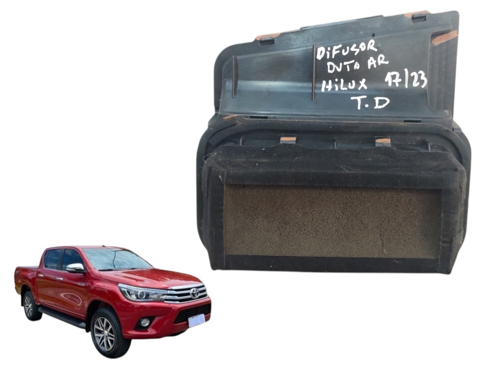 Difusor Ar Traseiro Direito Hilux 2017 A 2023 629970k051