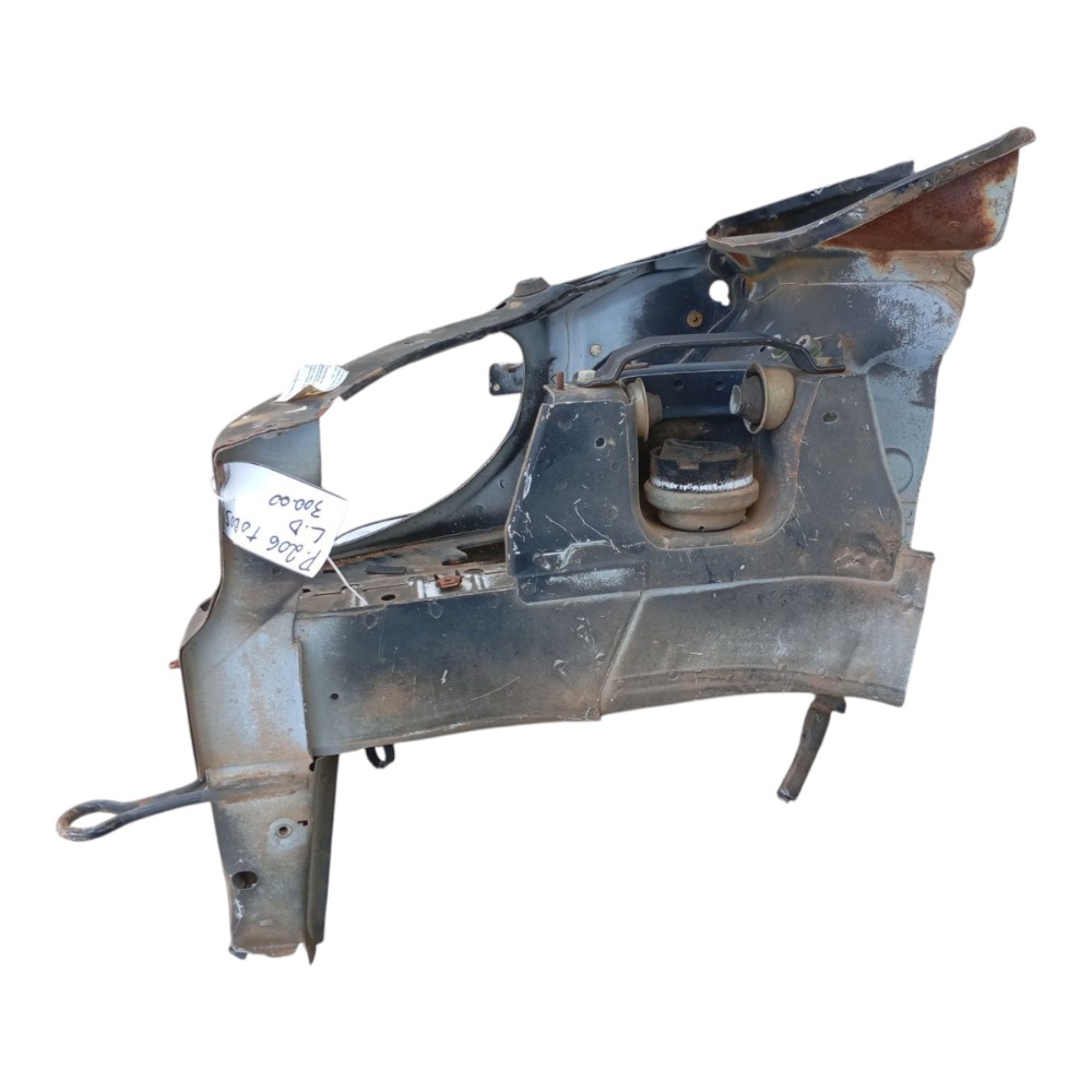 Longarina Mini Frente Lado Direito Peugeot 206 Todos
