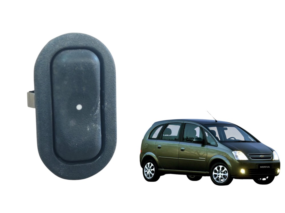 Botão Vidro Elétrico Meriva 2002 A 2012 Traseiro E Dianteiro