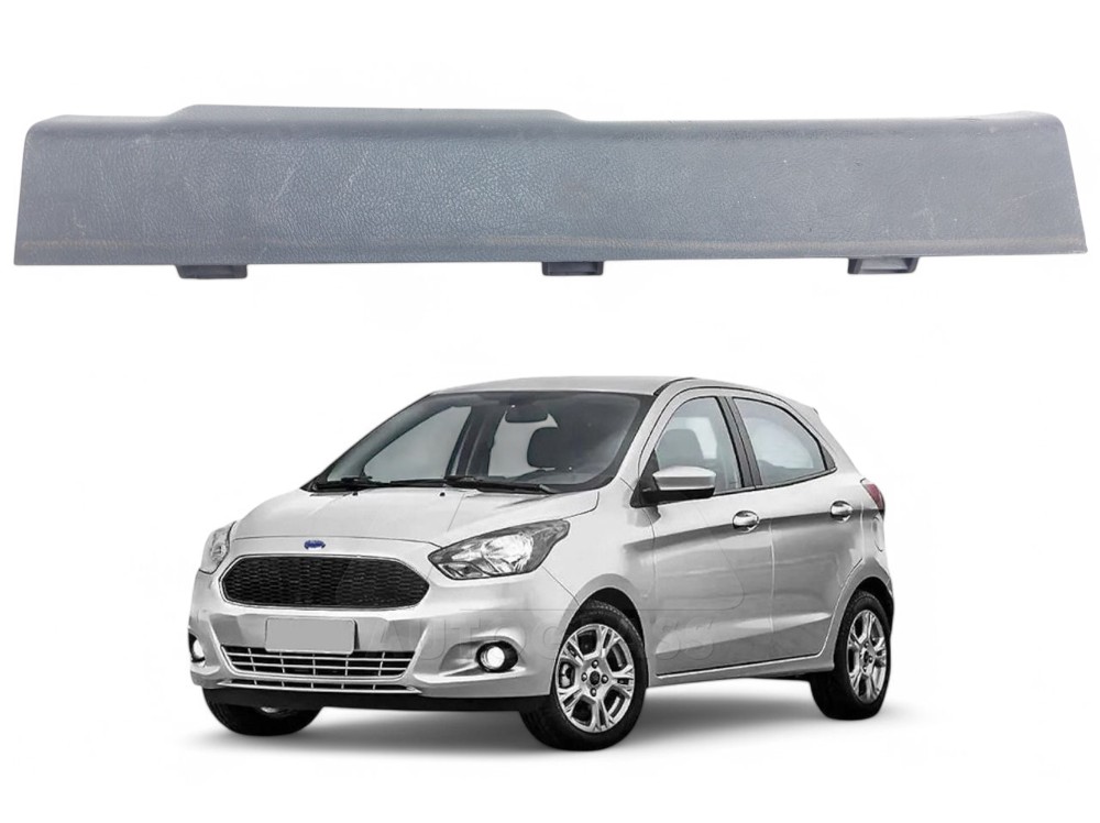 Soleira Acabamento Dianteiro Direito Ford Ka 2014 A 2019 Preto