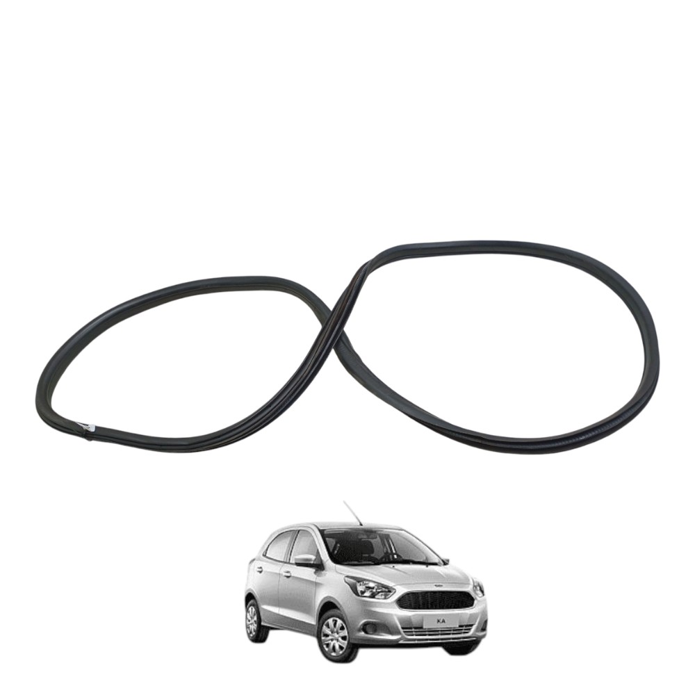 Borracha Guarnição Porta Dianteira Direita Ford Ka 14/19