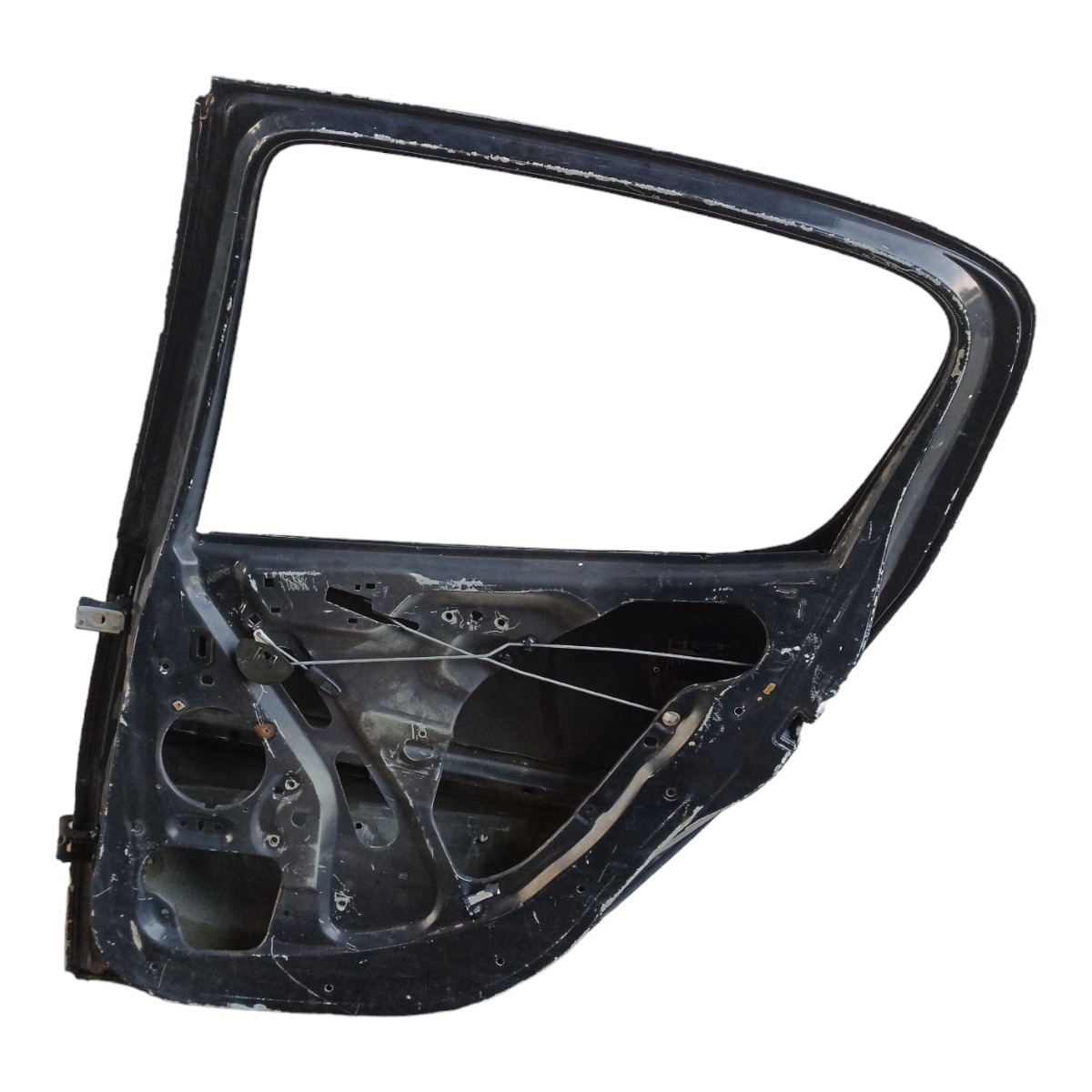 Porta Traseira Direita Peugeot 206 207 Bom Estado Traseira Direito Preto 6